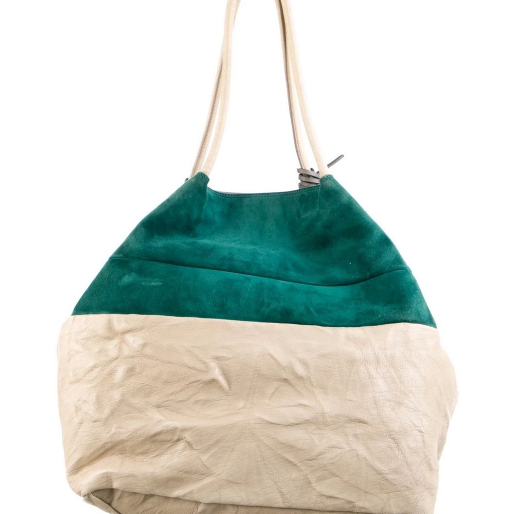 Chloé Suede Colorblock Hobo - Picture 4 of 8